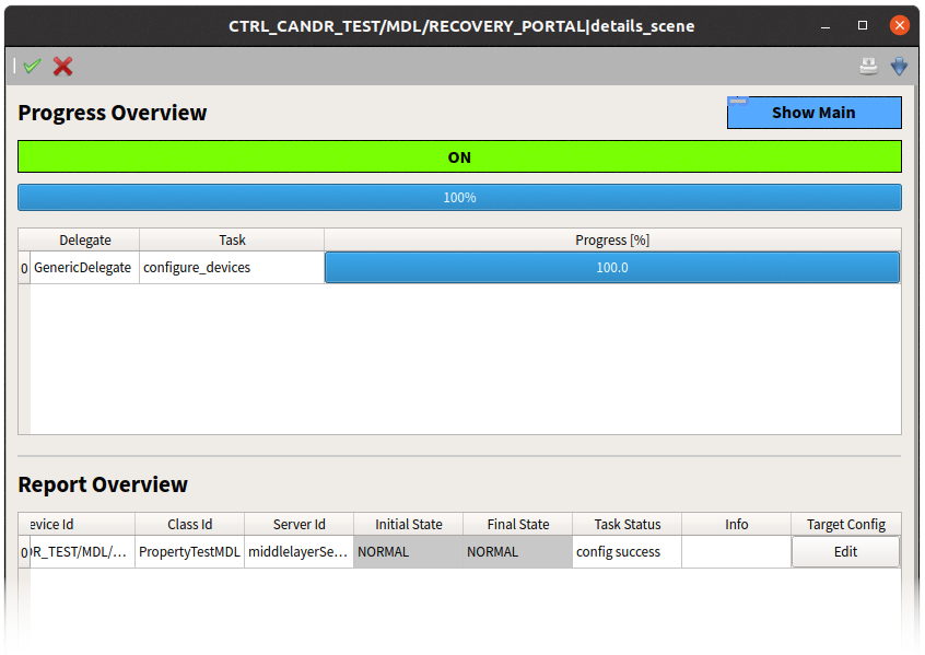 Recovery GUI Results