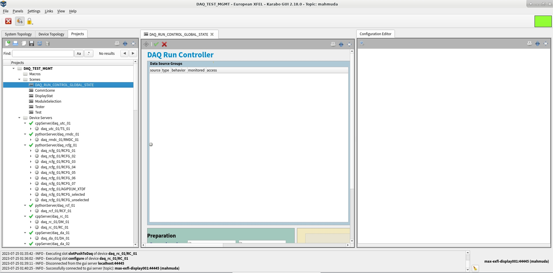 DAQ Workflow - DAQ Documentation
